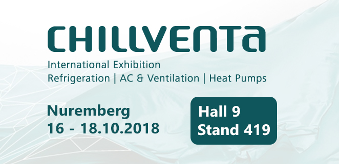 We are taking our place at Chillventa Nuremberg