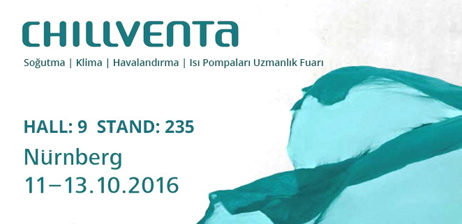 We are taking our place at Chillventa Nuremberg
