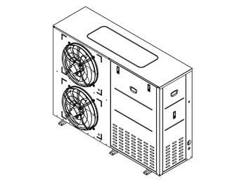 FrigoCraft M205-K09.SZ4250.HG0315.GY4 Split Ref. Unit